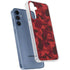Red Street Camo Galaxy A35 5G Clear Case